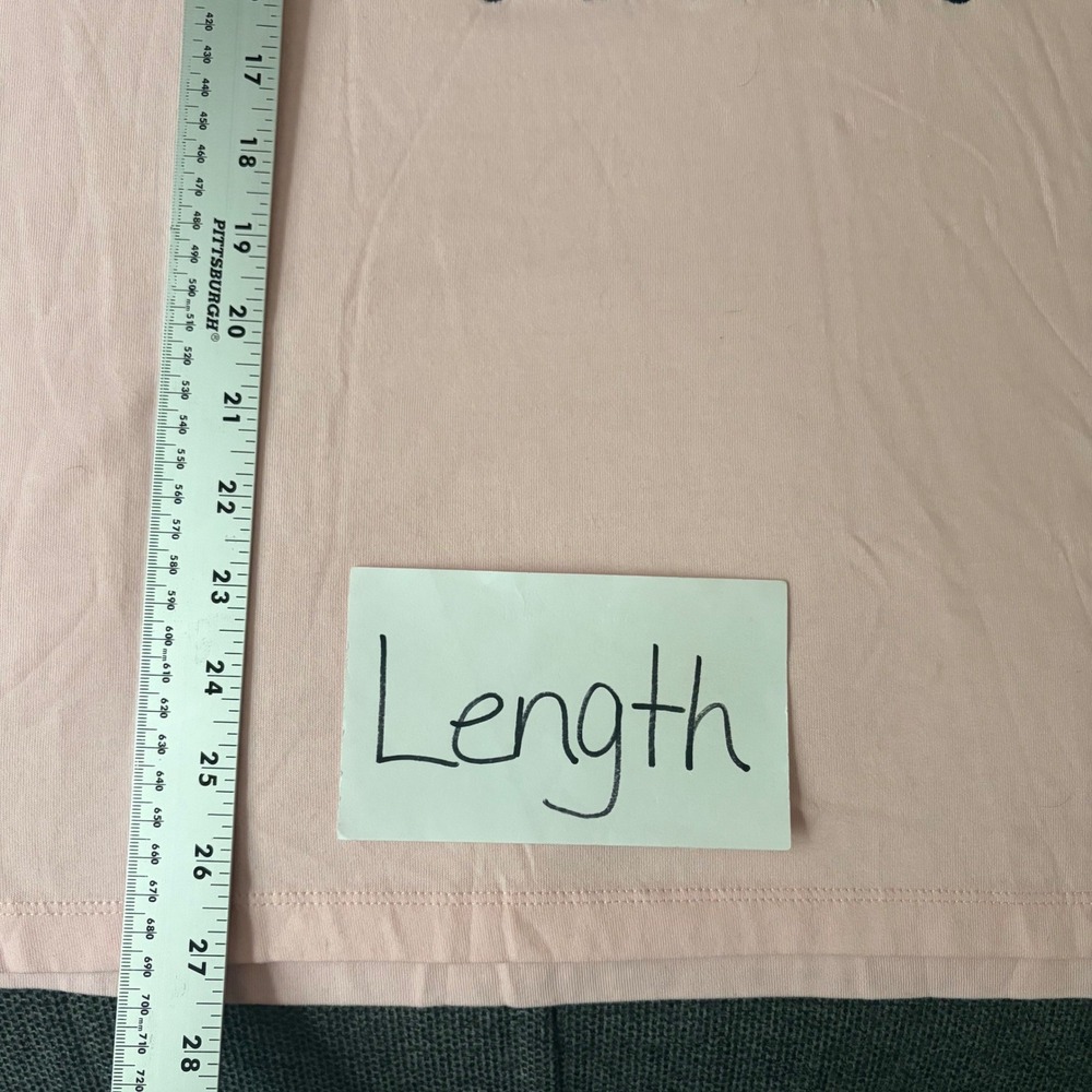 NEW Tommy Hilfiger Jeans T-Shirt Pink Large Logo Cotton Size 2X Lightweight 90s - Picture 10 of 10
